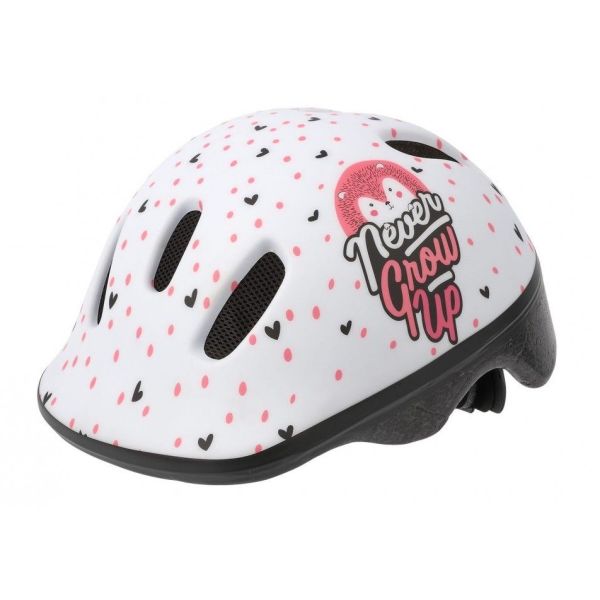 Polisport Kinderhelm Hoggy. Dimensione: xxs (44 48 cm), colore: matto rosa bianco