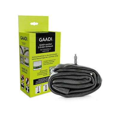 Gaadi Open Inner Tube 16-29 “60-74mm DV 40mm