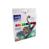 12 pennarelli 12 colori, punta sottile 2,