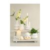 Ideas 4 estaciones portavelas gordito h12cm blanco roto