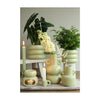 Ideas 4 seasons chubby kaarsenhouder h12cm jade groen