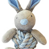 Little Rascals Zzzlittle Rascals Knottie Bunny Touwbal Rabbit Blue
