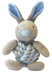 Little Rascals Zzzlittle Rascals Knottie Bunny Touwbal Rabbit Blue - afbeelding 1