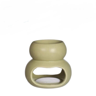 Bruciaprofumi Ideas 4 stagioni Chubby verde giada ø10xh9cm