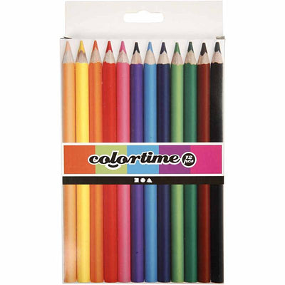 Pencille color jumbo triangolari - Colori di base, 12st.