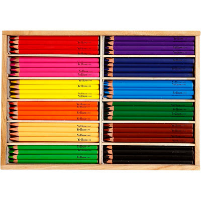 Matite colorate Creativ company, ricarica 5 mm, jumbo, vari colori, 144 pezzi 1 scatola