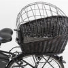 Cestino per biciclette Trixie con filo Dome sul retro nero