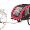 Trixie Dog Bike Cart Red negro