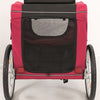 Trixie Dog Bike Cart Red negro
