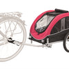 Trixie Hondenfietskar zwart rood