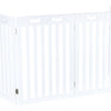 Trixie Close Fence White 4 pannelli