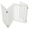 Trixie Close Fence White 4 pannelli