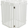 Trixie Close Fence White 4 pannelli