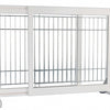 Trixie Close Fence Extendible White