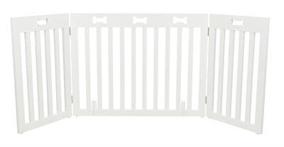 Trixie Close Fence White 3 pannelli