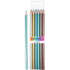 Matite colorate triangolari - Metallic, 6st.