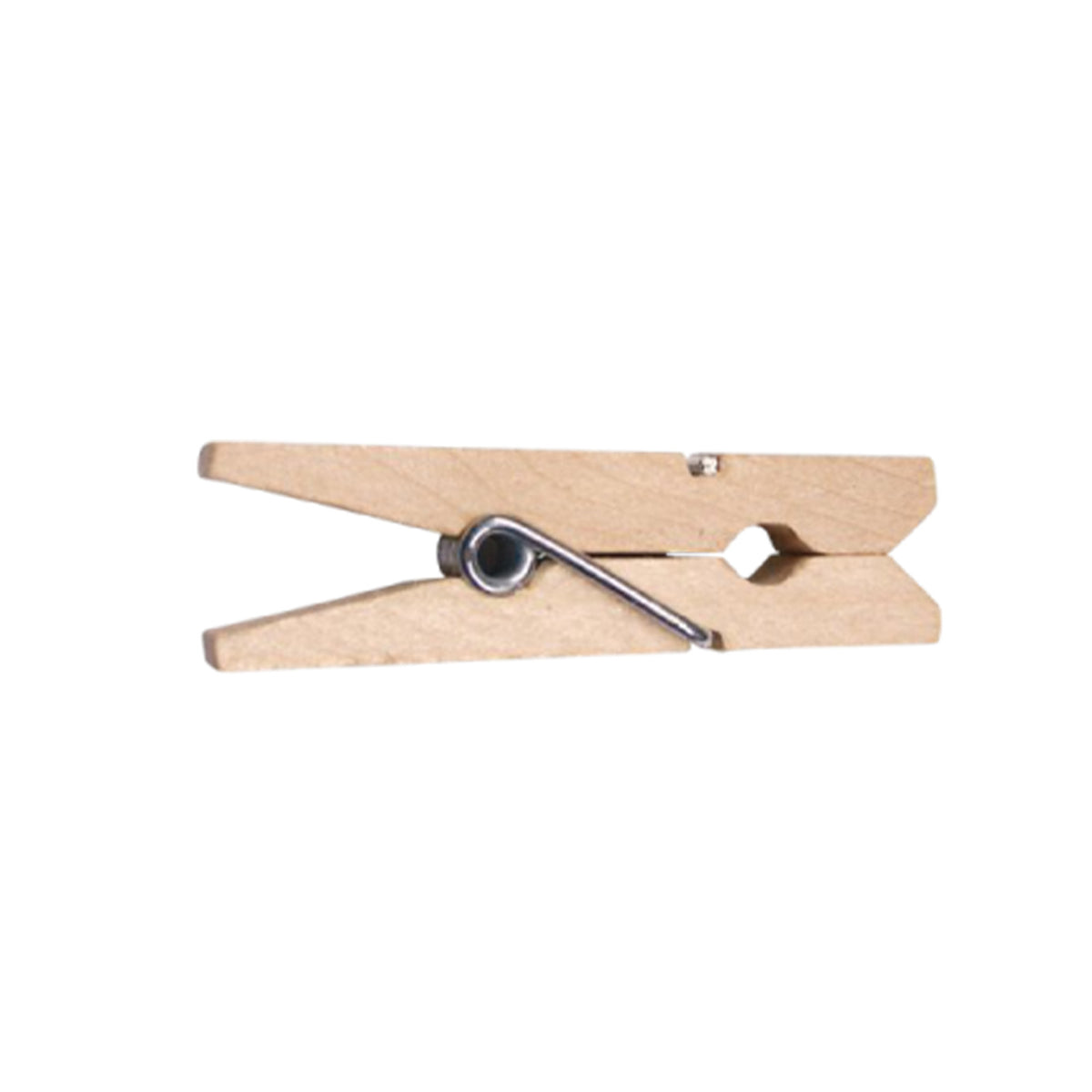 Vaessen creative • wasknijpers hout 2,5cm 24pcs naturel