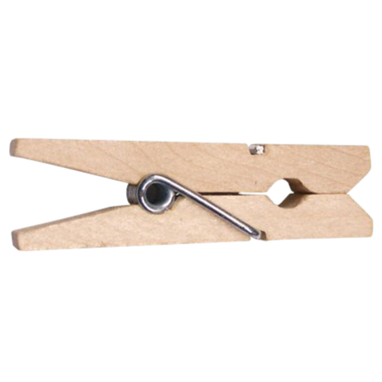 Vaessen creative • pinzas para la ropa de madera 3,5 cm 12 piezas natural
