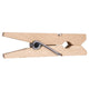 Vaessen creative • wasknijpers hout 3,5cm 12pcs naturel