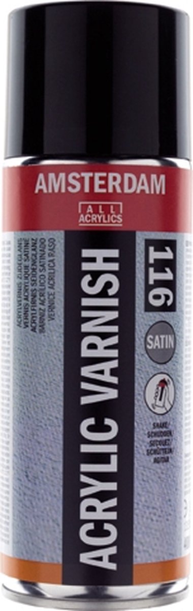 Vernice acrilica Amsterdam lucida satinata spray bomboletta da 400 ml