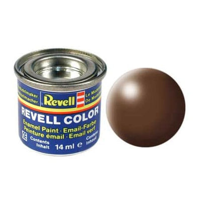 Revell Paint para el modelo de construcción de modelos 381 Zijdemat Bruin