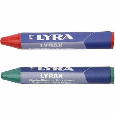 Lyra Waskrijt, L: 9 cm, espesor 15 mm, 12 piezas 1 caja