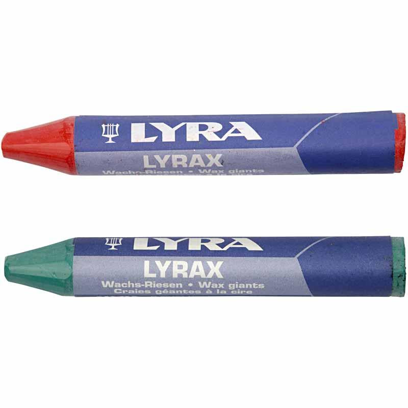 Lyra Waskrijt, L: 9 cm, thickness 15 mm, 12 piece 1 box