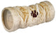 Trixie Cat Tunnel Plush Beige