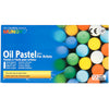 Pastello a olio Mungyo, l: 7 cm, spess. 11 mm, vari colori, 12 pezzi 1 scatola