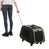 Trixie Travel Basket Trolley Nero Grigio chiaro