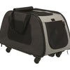 Trixie Travel Basket Trolley Nero Grigio chiaro