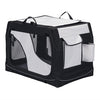 Trixie Travel Basket Vario Black Gray