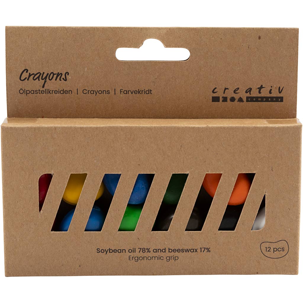 Creative Company Chalks Bean Colours, 12st.