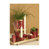 Ideas 4 seasons kaarshouder pouff kers ø4,8xh2,6cm