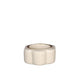 Ideas 4 seasons theelichthouder pouff crème ø7xh3,4cm