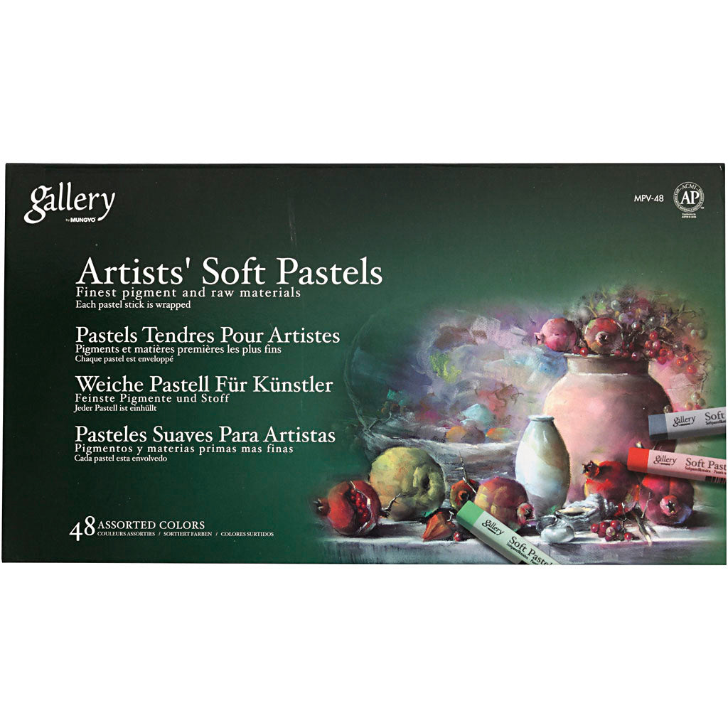 Creativ company https: www.cchobby.nl gallery-soft-pastel-set-l-6-5-cm-dikte-10-mm-diverse-kleuren-48-stuk-1-doos