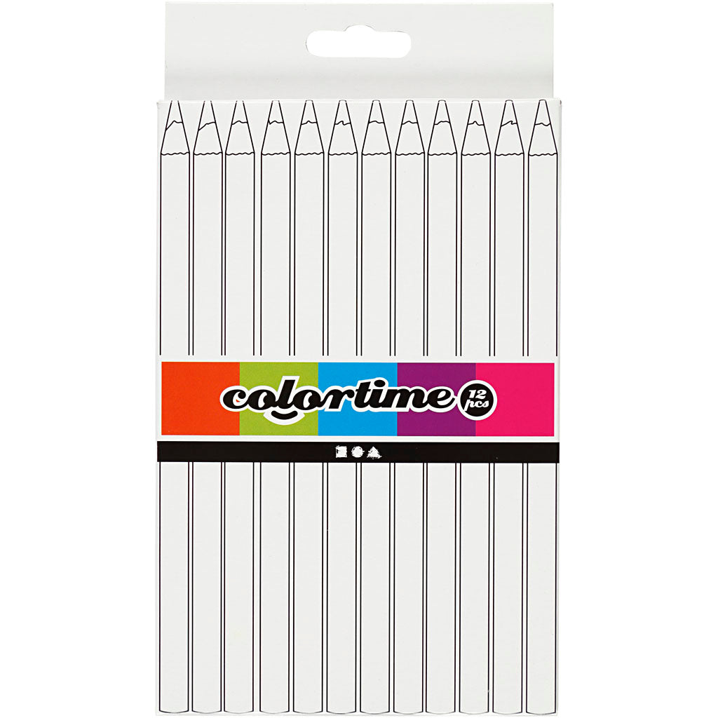 Triangular Jumbo colored pencils - yellow, 12st.