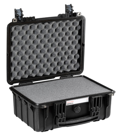 Casos de explorador 3818HL Negro con espuma de recolección
