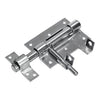 Mack 1069129 - scrocco per lucchetto zincato blu 100 mm | 5 pezzi
