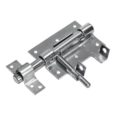 Mack 1069129 - pestillo para candado azul galvanizado 100 mm | 5 piezas