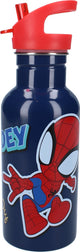 Vadobag spidey drinkfles en schoolbeker - blauw - stainless steel - 500 ml