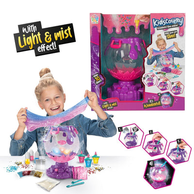 Toi-toys sfera magica in vetro slime + luce