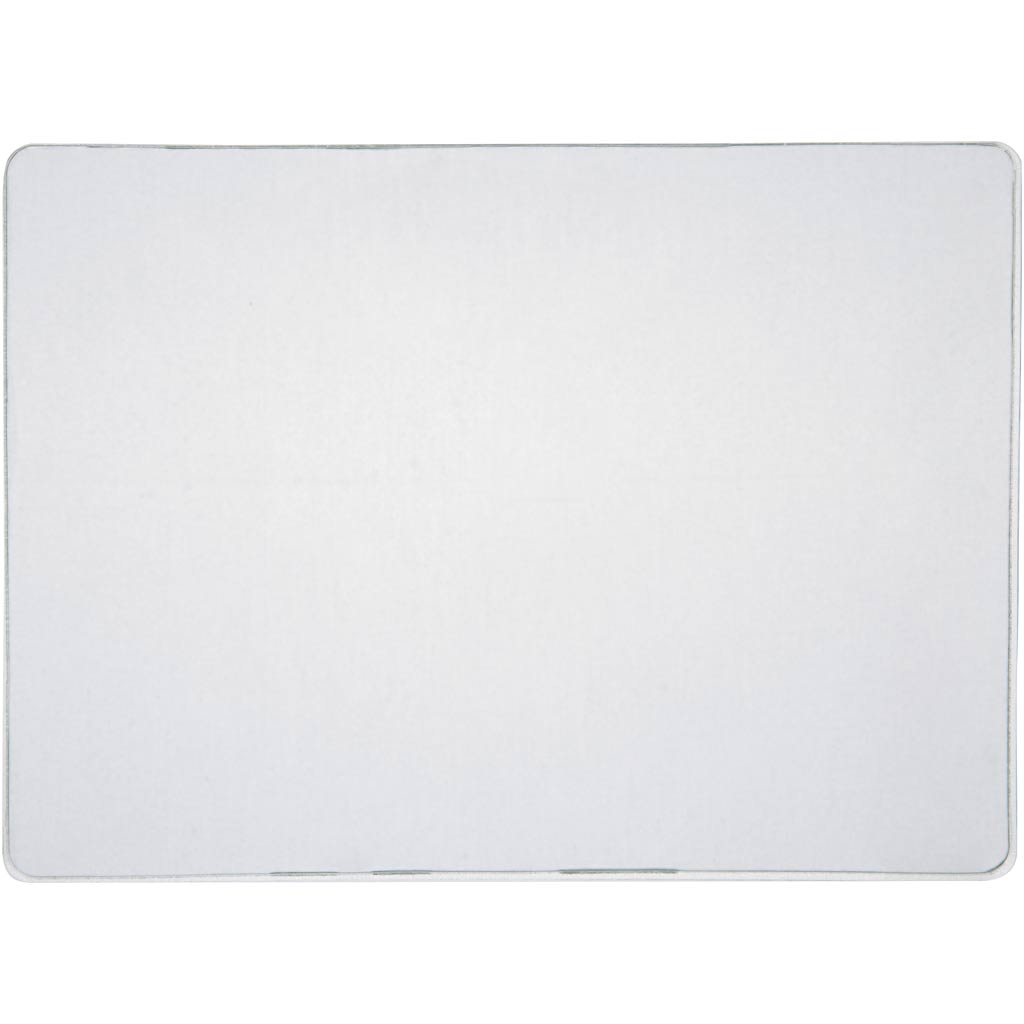 Piastra per stampa denaro Creative Company, misura 12,7x17,8x1 cm, trasparente opaco, 10 pezzi 1 scatola