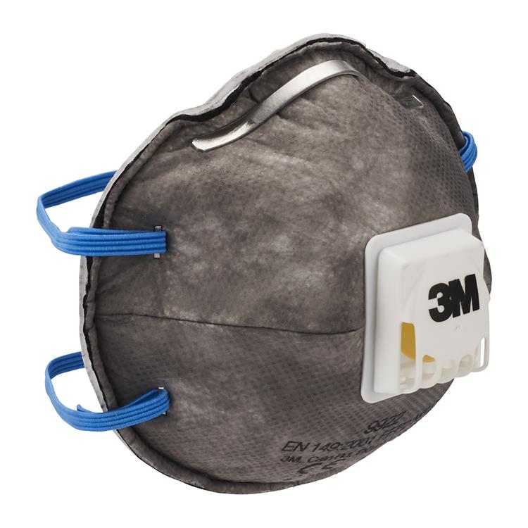 3m 1062057 - Generador de polvo fino olores ffp2 con válvula de exhalación | 2 piezas