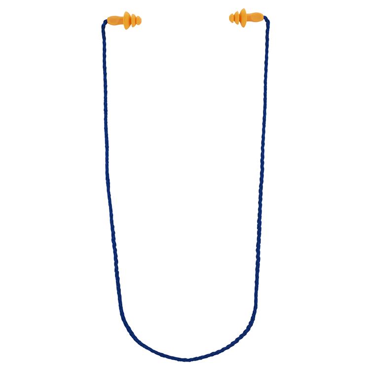 3m 1062058 - tapones para los oídos con cordón 1 paquete (87-98 db) | 6 piezas