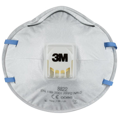 3m 1062202 - guanto per maschera finest 8822pro5, ffp2, valvola, 5 hp | 2 pezzi