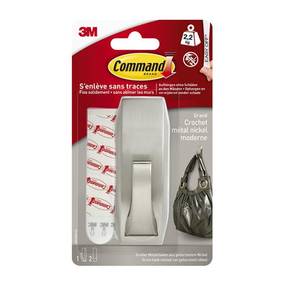 3m 1062816 - comando gancio metallico grande. rif. effetto mr03-miliardi | 5 pezzi