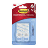 3m 1060676 - gancho de cristal transparente Command, mediano, paquete de 2hk + 3s | 8 piezas