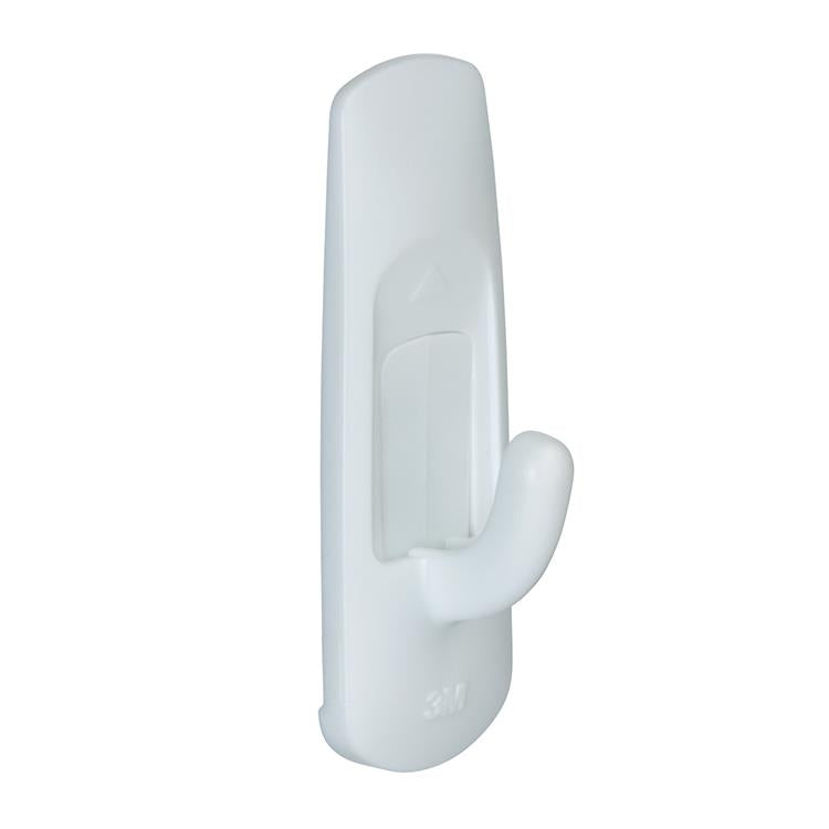 3m 1061760 - gancho plástico cmd blanco pequeño | 6 piezas