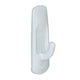 3m 1061760 - gancho plástico cmd blanco pequeño | 6 piezas
